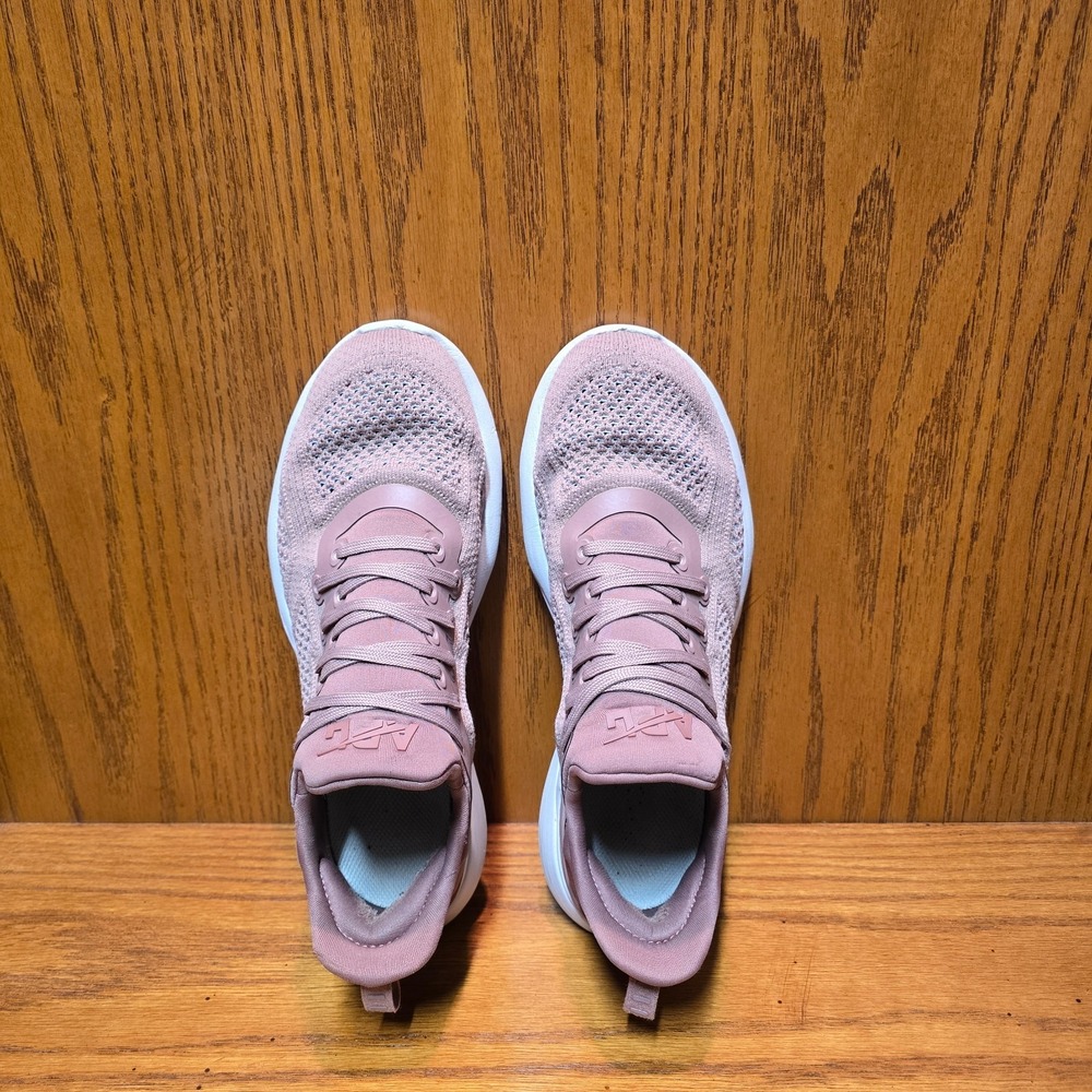 APL Womens Techloom Tracer Running Shoes Sneakers Pink Knit Lace Up Size 7 - Picture 7 of 10
